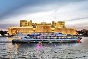 Moscow river cruise on the Radisson Flotilla Yacht